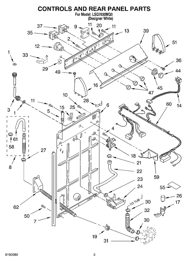 Diagram for LSQ7030MQ0