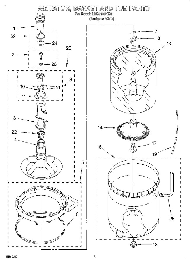 Diagram for LSQ8000HQ0