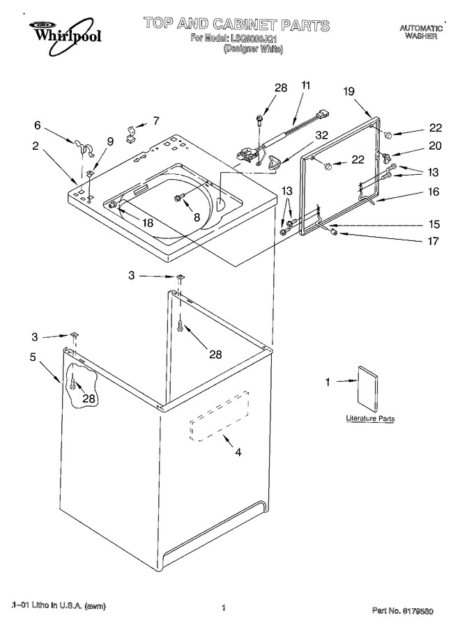 Diagram for LSQ8000JQ1