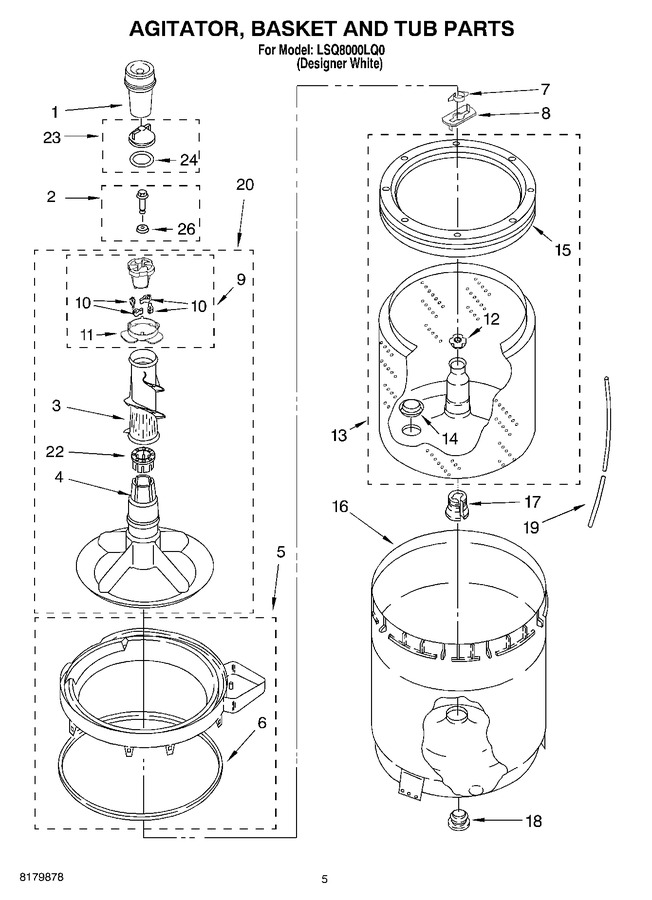 Diagram for LSQ8000LQ0