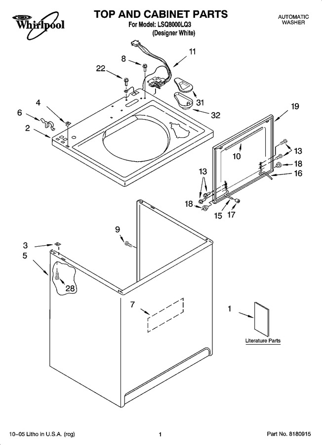Diagram for LSQ8000LQ3