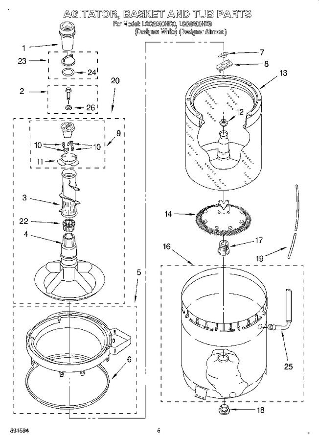 Diagram for LSQ8200HZ0