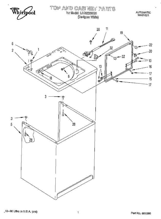 Diagram for LSQ8220HQ0