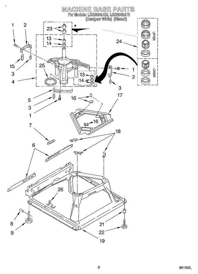 Diagram for LSQ8500JT0