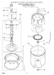 Diagram for 03 - Agitator, Basket And Tub