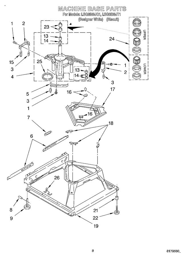 Diagram for LSQ8500JQ1
