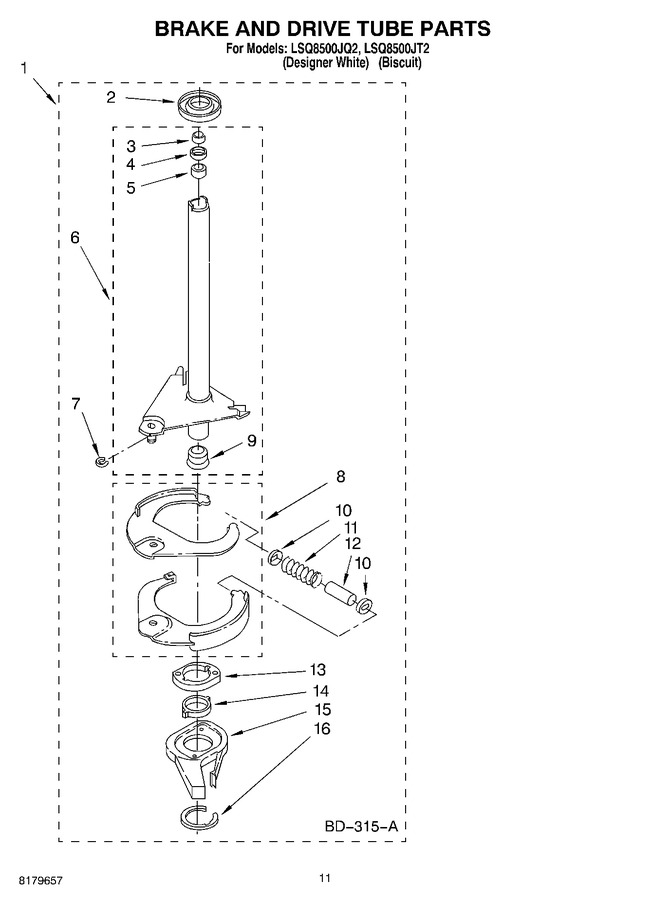 Diagram for LSQ8500JQ2