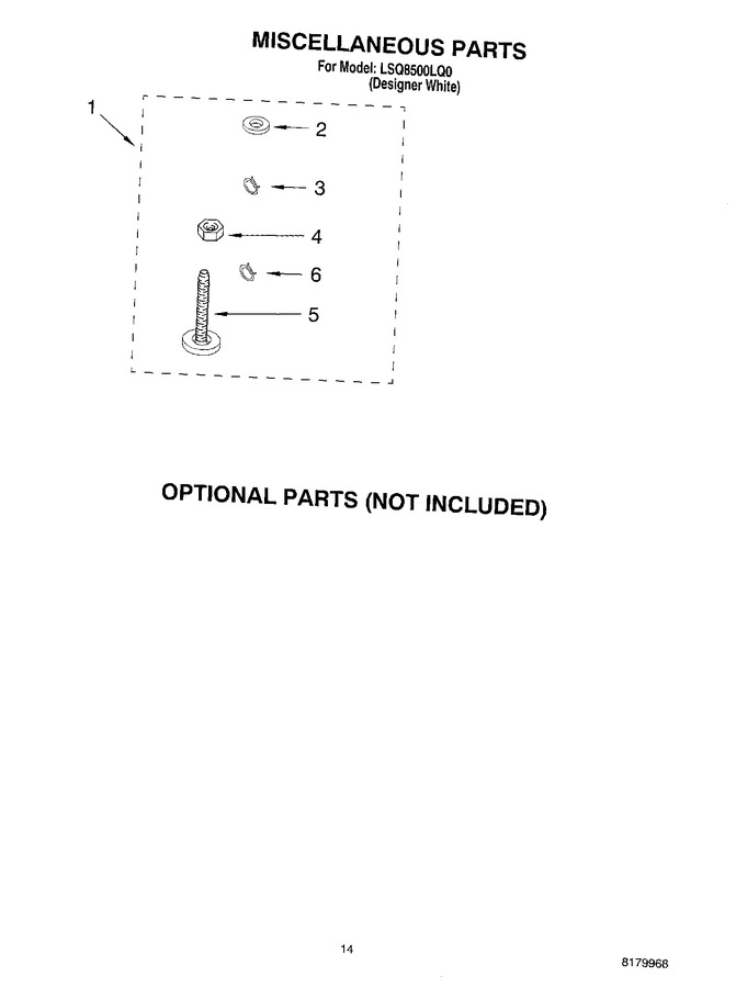 Diagram for LSQ8500LQ0