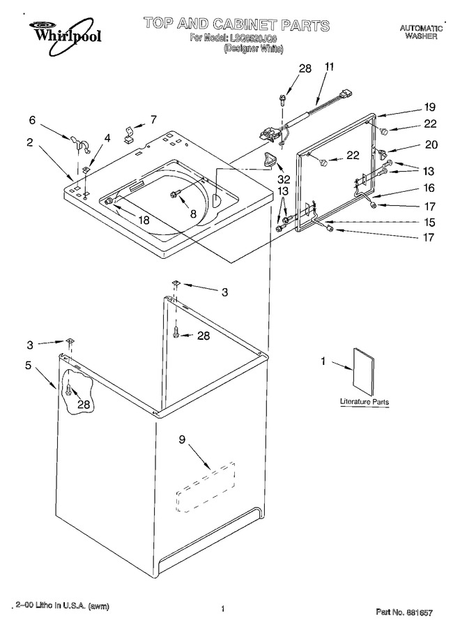 Diagram for LSQ8520JQ0