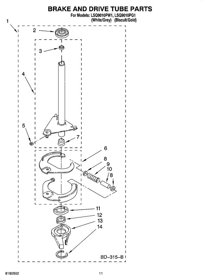 Diagram for LSQ9010PW1
