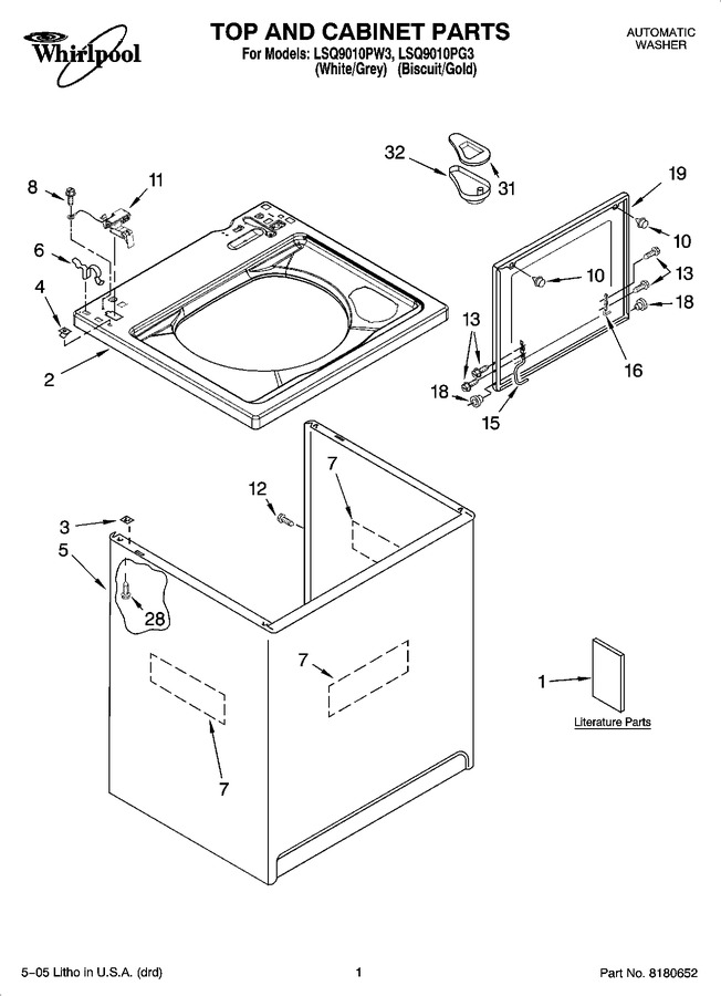 Diagram for LSQ9010PW3
