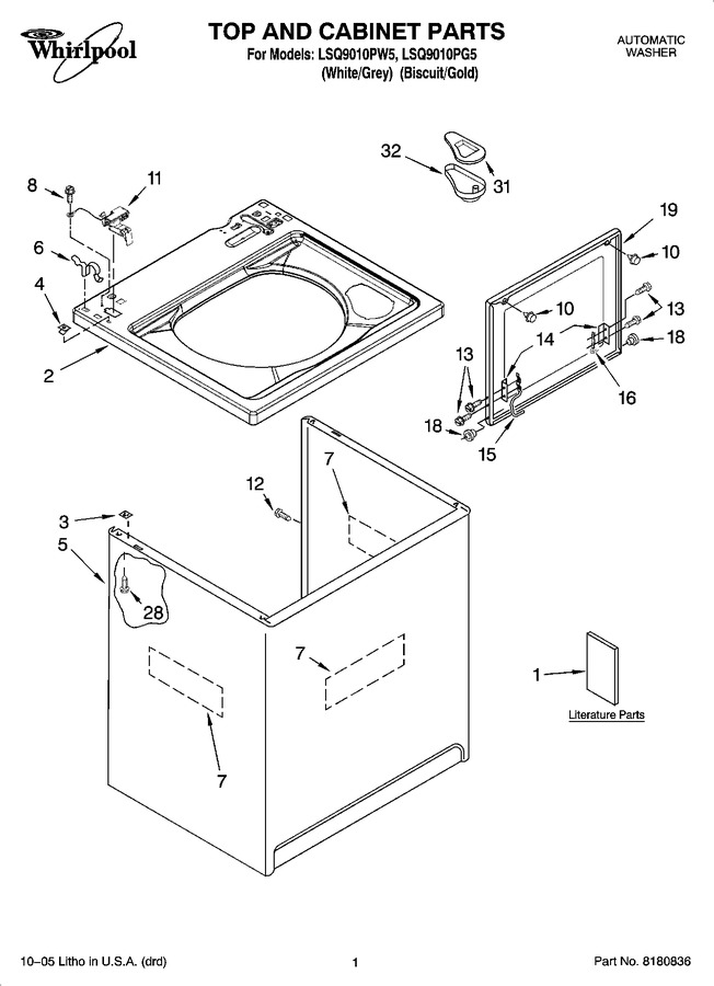 Diagram for LSQ9010PW5