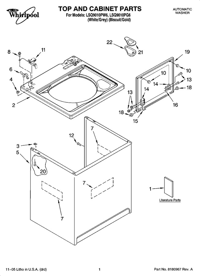 Diagram for LSQ9010PG6