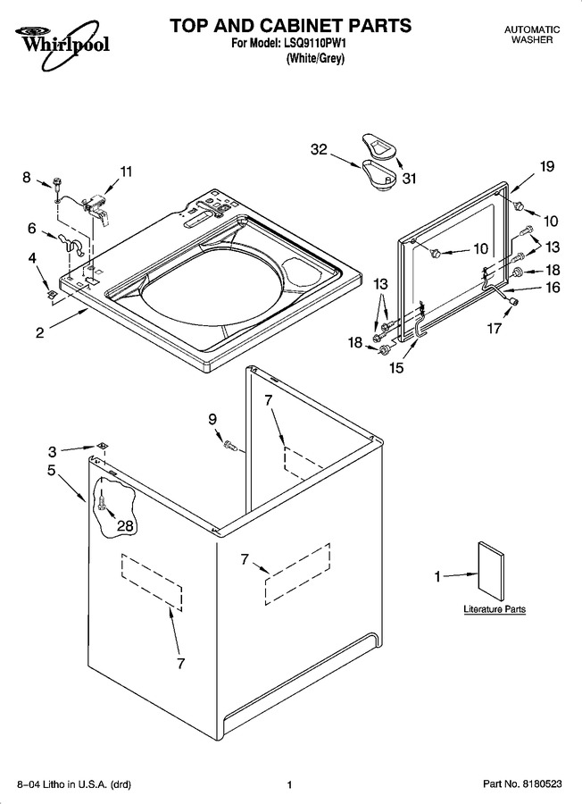 Diagram for LSQ9110PW1