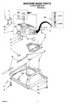 Diagram for 04 - Machine Base Parts