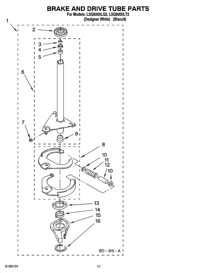 Diagram for LSQ9200LQ2