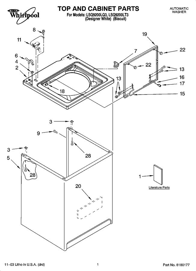 Diagram for LSQ9200LT3