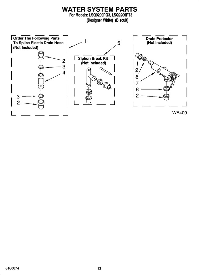 Diagram for LSQ9200PT3