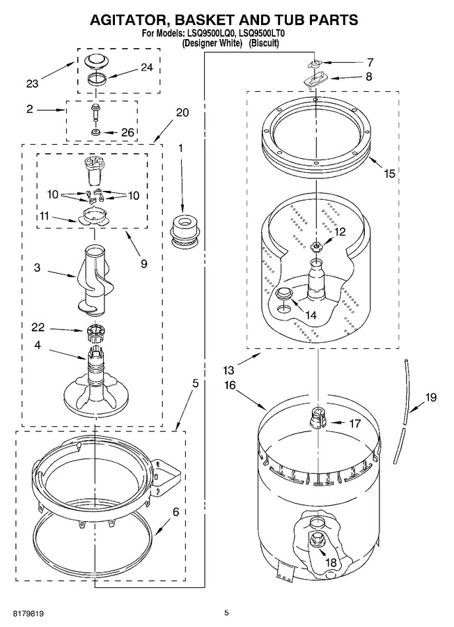 Diagram for LSQ9500LT0
