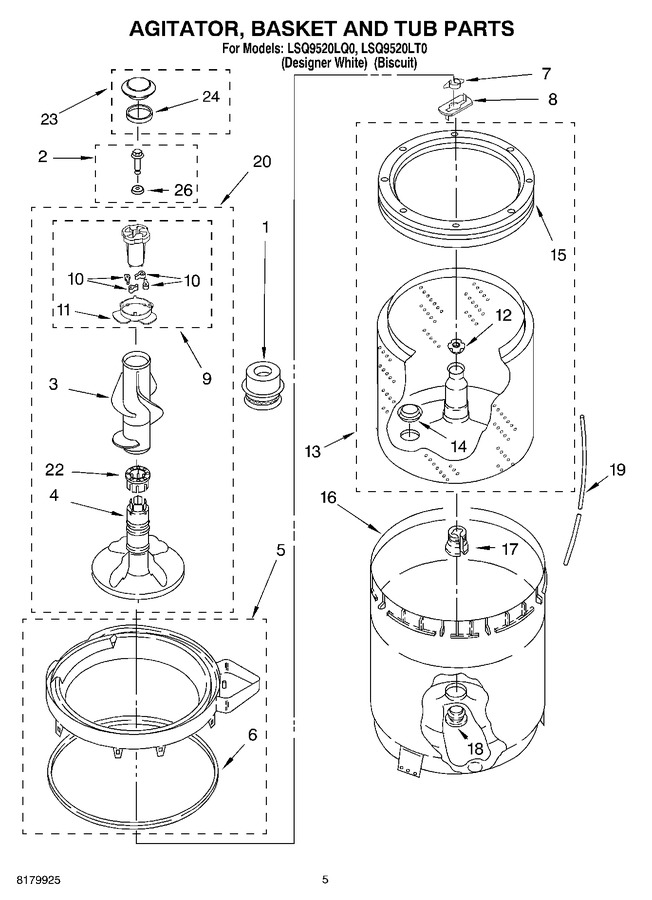 Diagram for LSQ9520LQ0