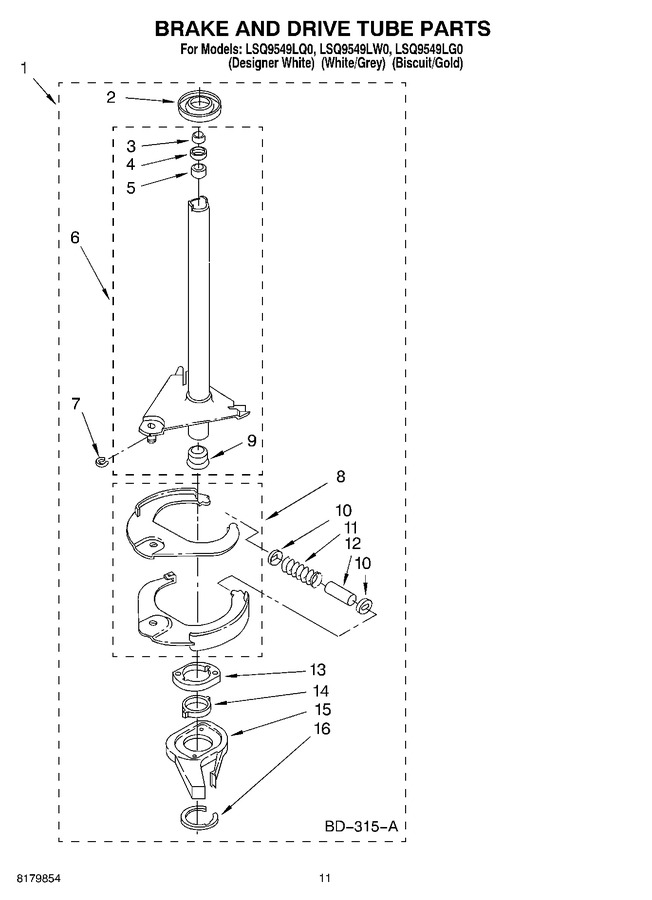 Diagram for LSQ9549LW0
