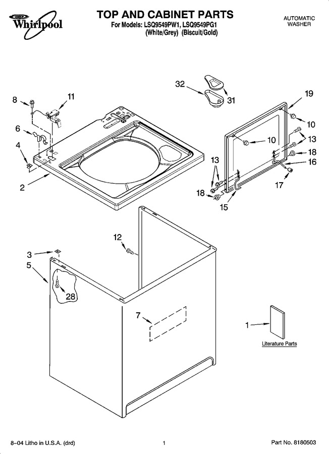 Diagram for LSQ9549PG1