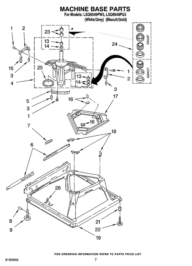 Diagram for LSQ9549PG3