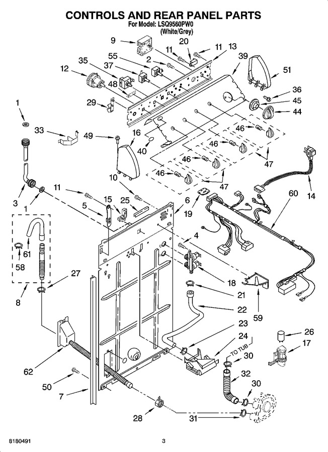 Diagram for LSQ9560PW0