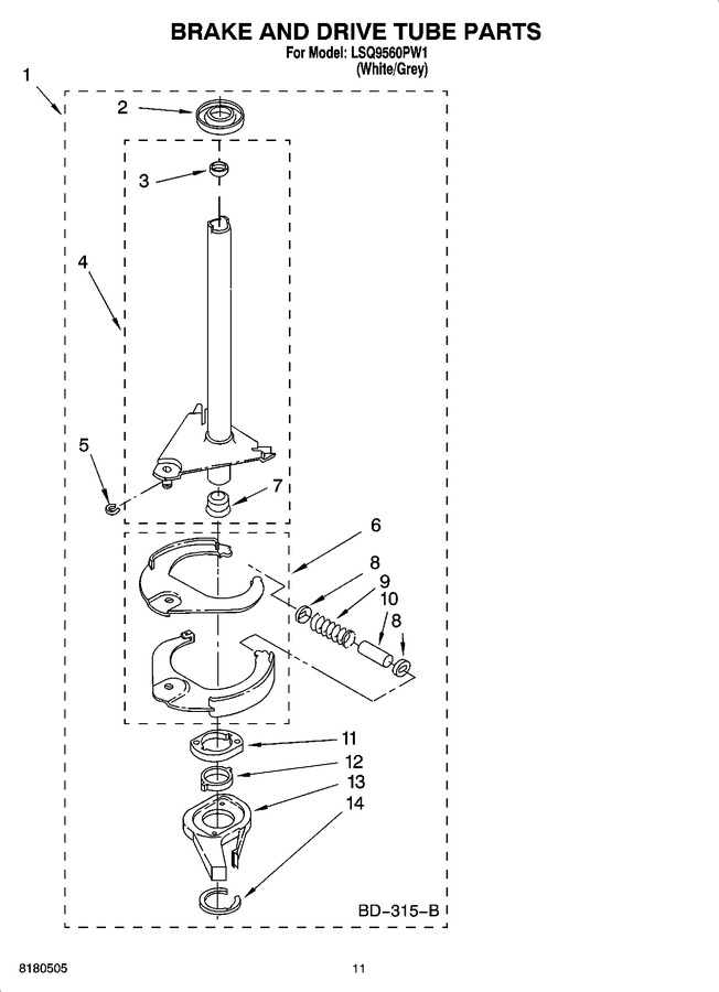 Diagram for LSQ9560PW1