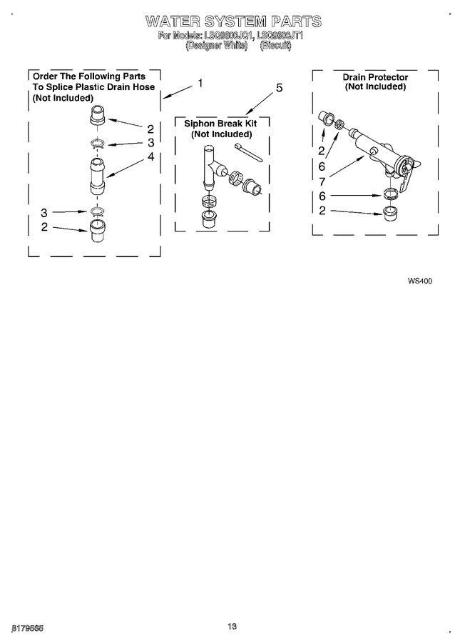 Diagram for LSQ9600JT1