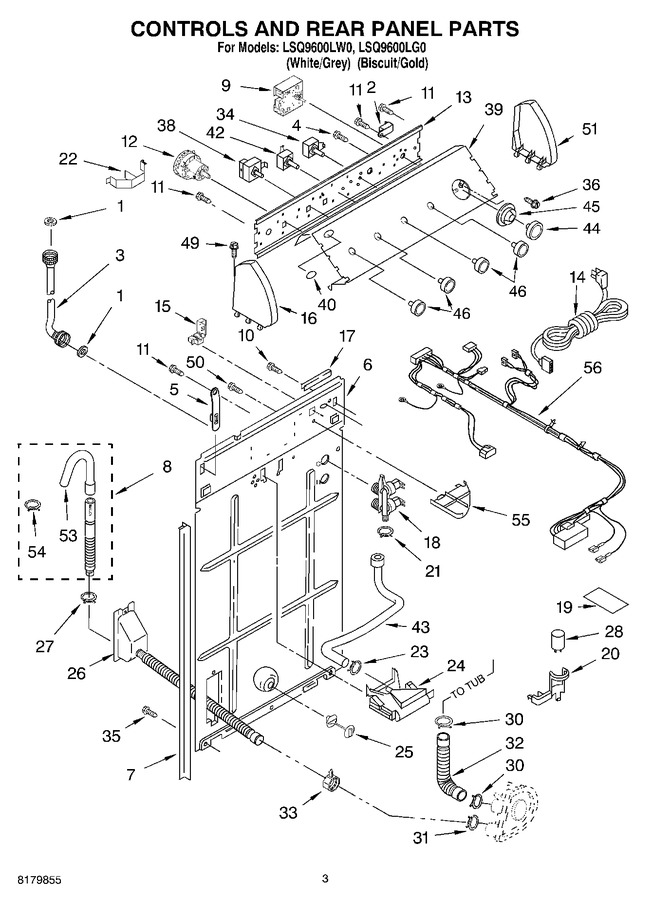 Diagram for LSQ9600LW0