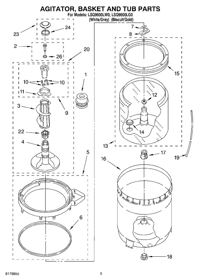 Diagram for LSQ9600LW0