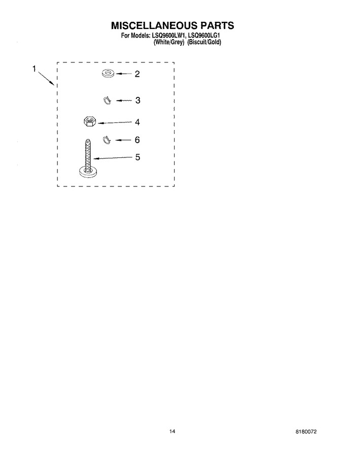 Diagram for LSQ9600LW1