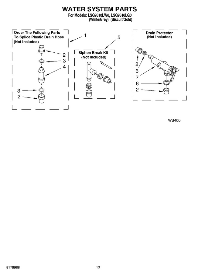 Diagram for LSQ9610LW0