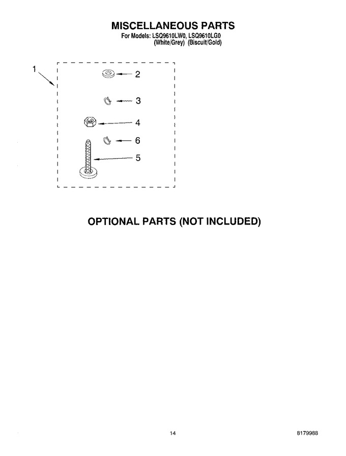 Diagram for LSQ9610LW0