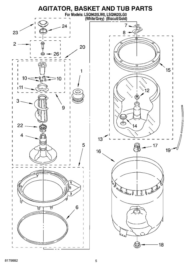 Diagram for LSQ9620LW0
