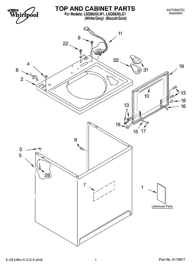 Diagram for LSQ9620LG1