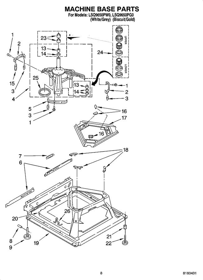 Diagram for LSQ9650PG0