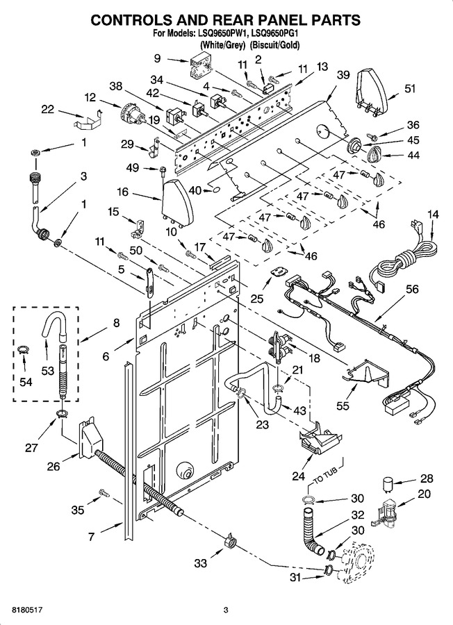 Diagram for LSQ9650PW1