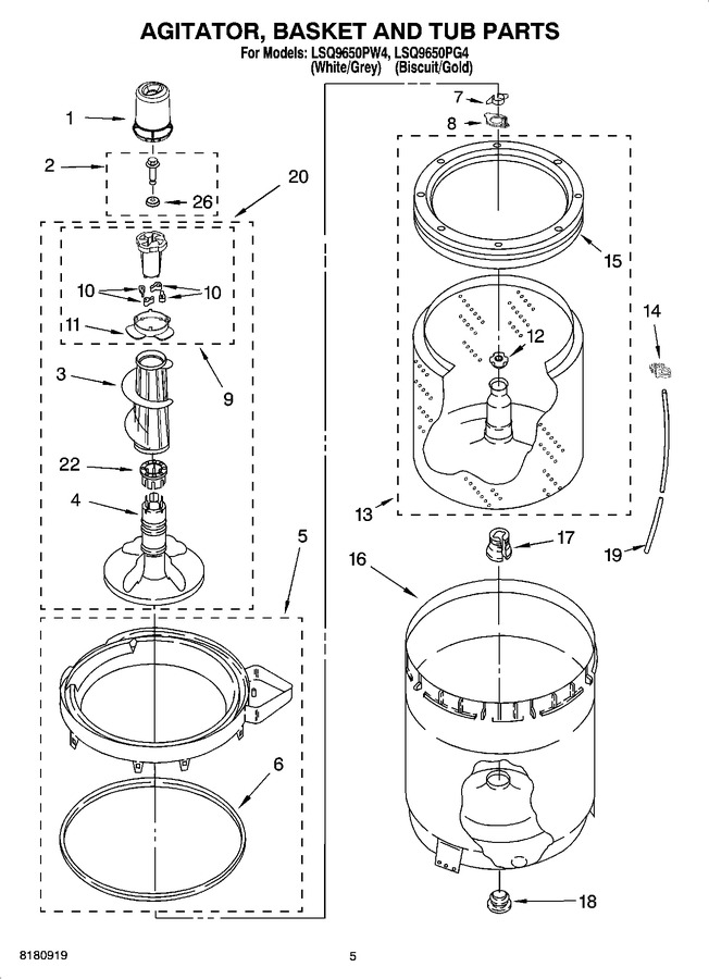 Diagram for LSQ9650PG4