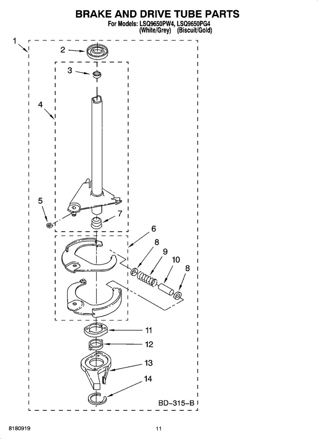 Diagram for LSQ9650PW4