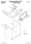 Diagram for 01 - Top And Cabinet Parts
