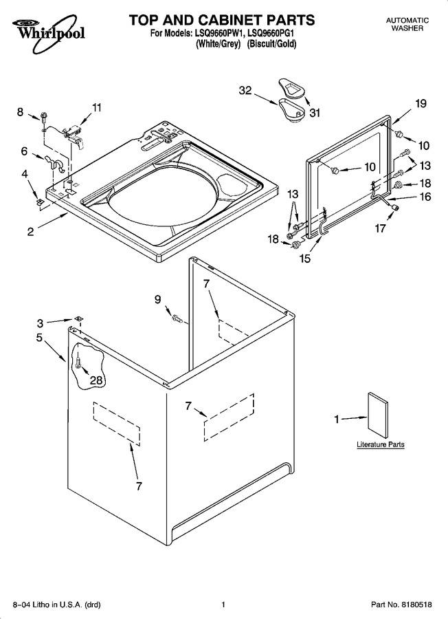 Diagram for LSQ9660PG1
