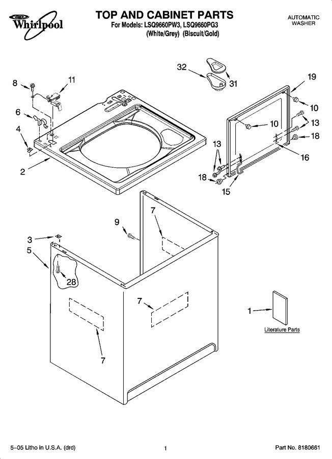 Diagram for LSQ9660PG3