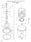 Diagram for 04 - Agitator, Basket And Tub