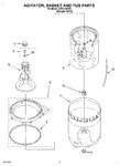 Diagram for 03 - Agitator, Basket And Tub