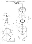 Diagram for 03 - Agitator, Basket And Tub