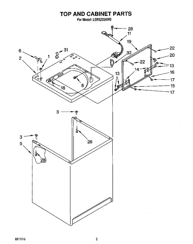 Diagram for LSR5233AW0