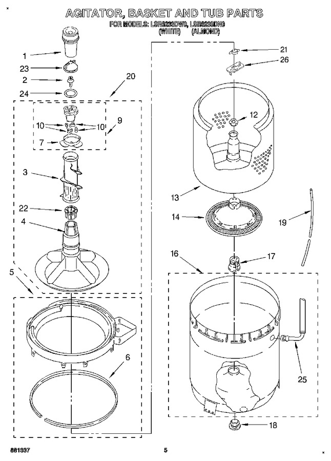 Diagram for LSR6233DW0