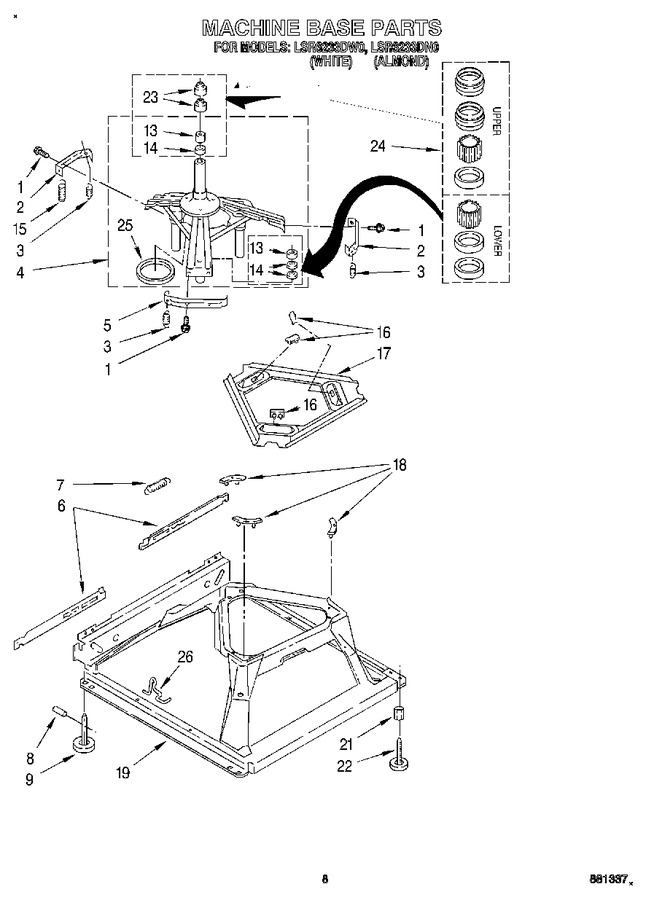 Diagram for LSR6233DW0